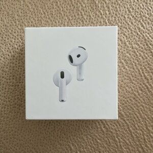 Apple White On-Ear Headphones with Sleek Design